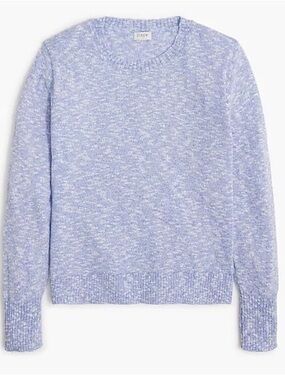 J. Crew Heathered Sky Blue Crewneck Sweater